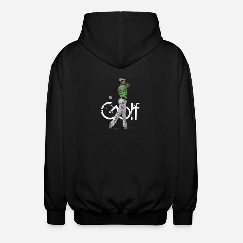 golf - Veste à capuche unisexe - noir