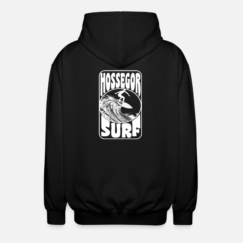HOSSEGOR - Unisex Kapuzenjacke - Schwarz