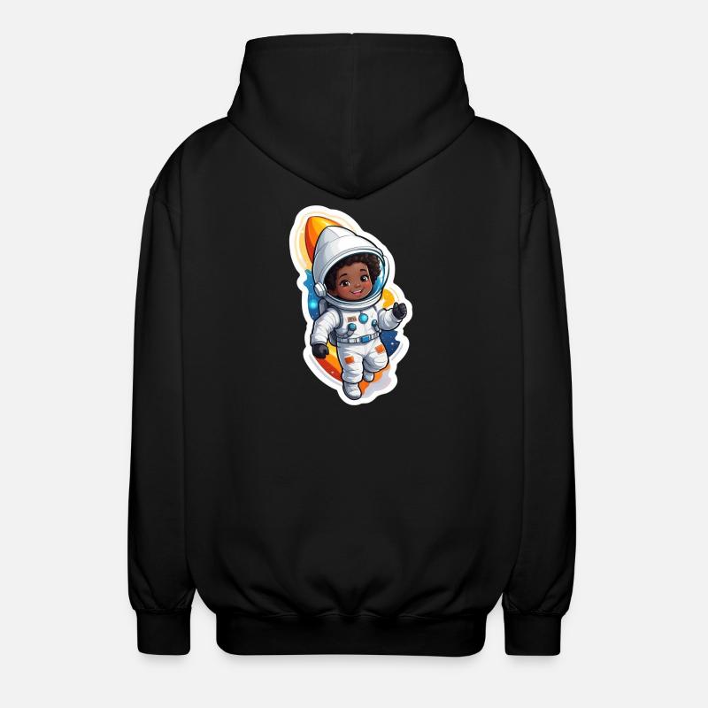 AstronauIN dans l’espace - Veste à capuche unisexe - noir