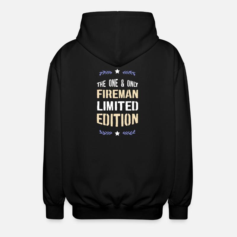 Pompier Édition Limitée - Veste à capuche unisexe - noir