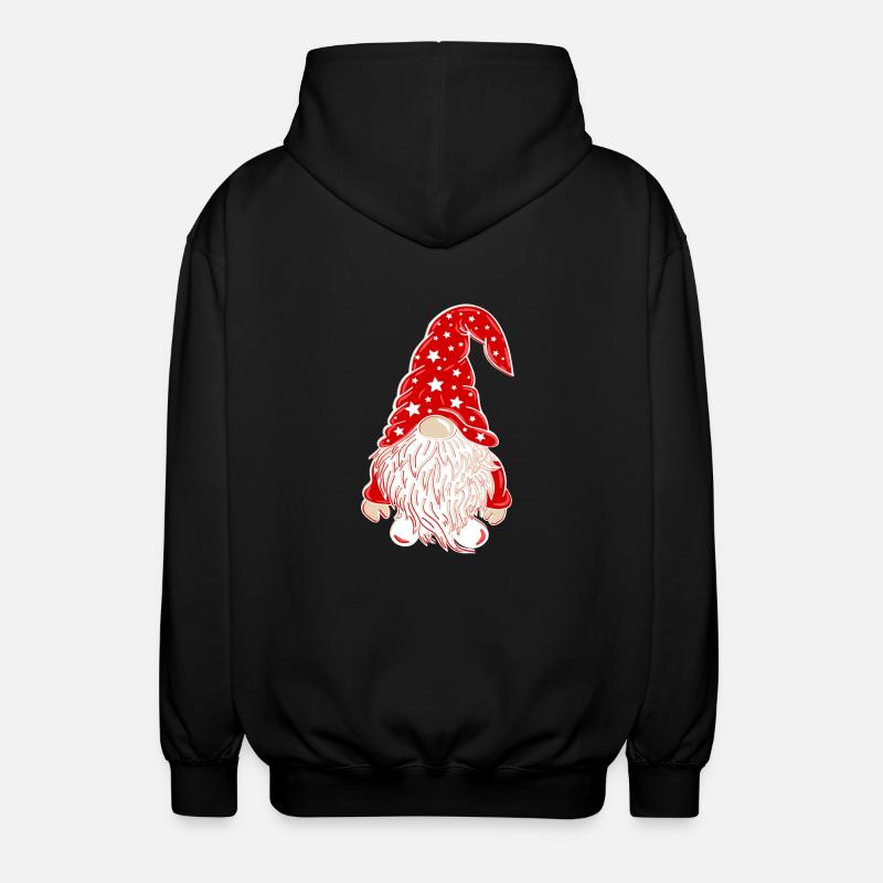 Nain de Noël Noël - Veste à capuche unisexe - noir