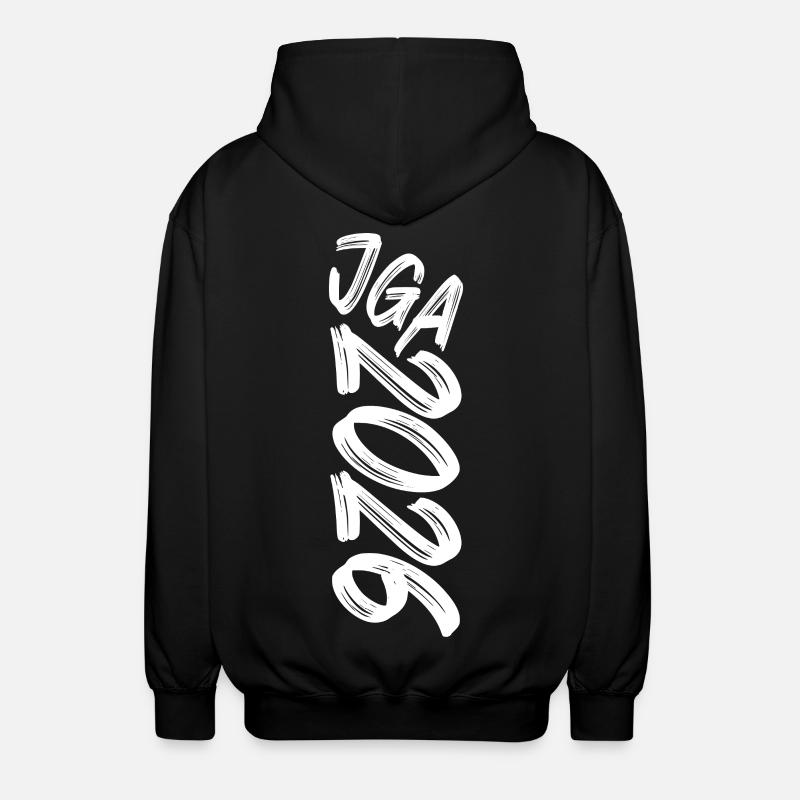 JGA 2026 - Unisex Kapuzenjacke - Schwarz