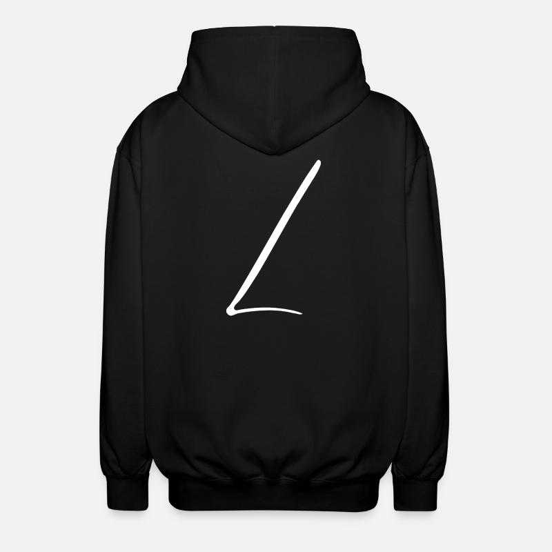 L - Veste à capuche unisexe - noir