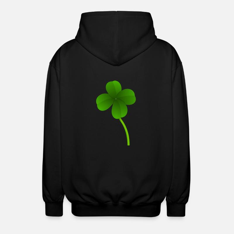 cloverleaf - Veste à capuche unisexe - noir