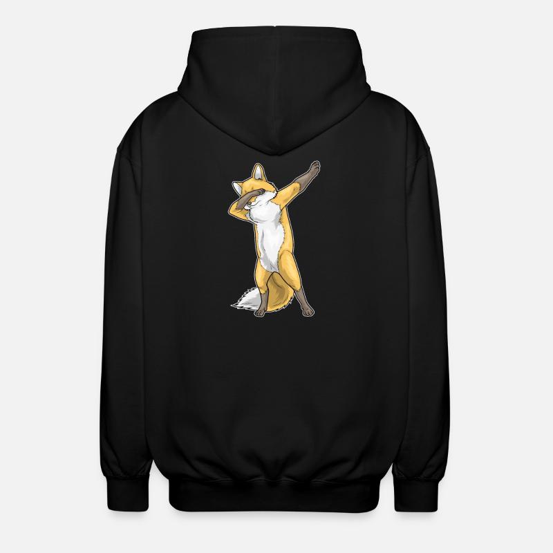 Danse Hip Hop Fox - Veste à capuche unisexe - noir