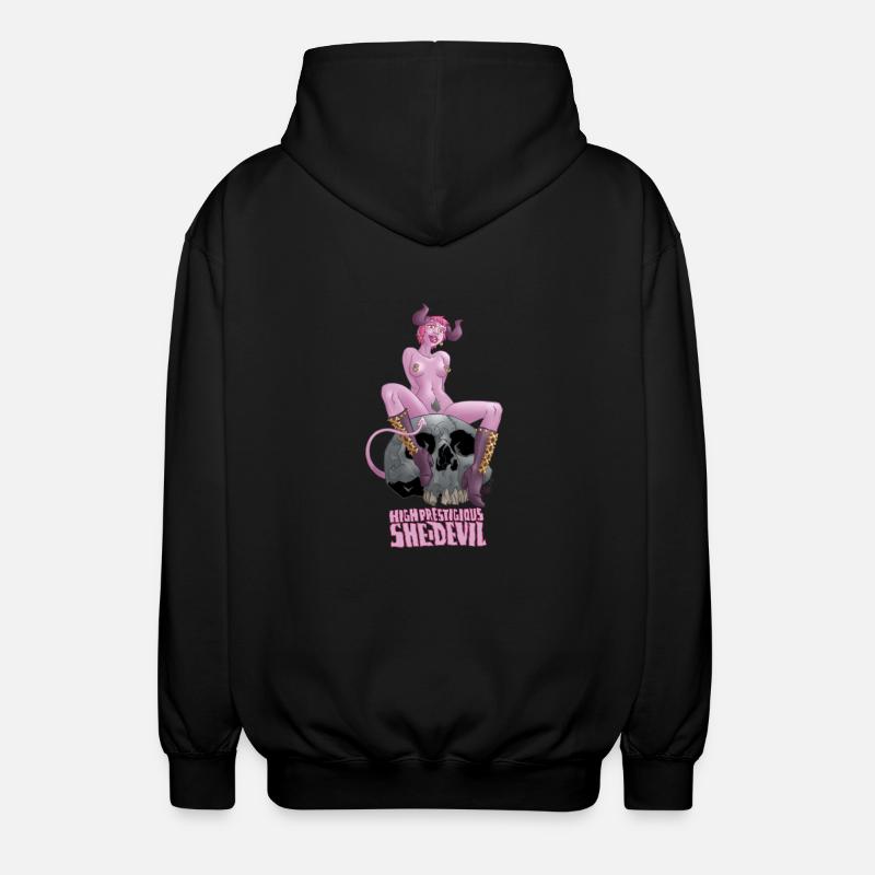 She-Devil 3 - Unisex Kapuzenjacke - Schwarz