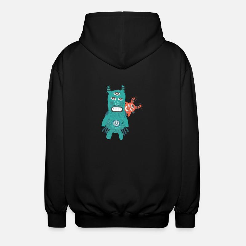 hallowee n581 - Unisex Kapuzenjacke - Schwarz