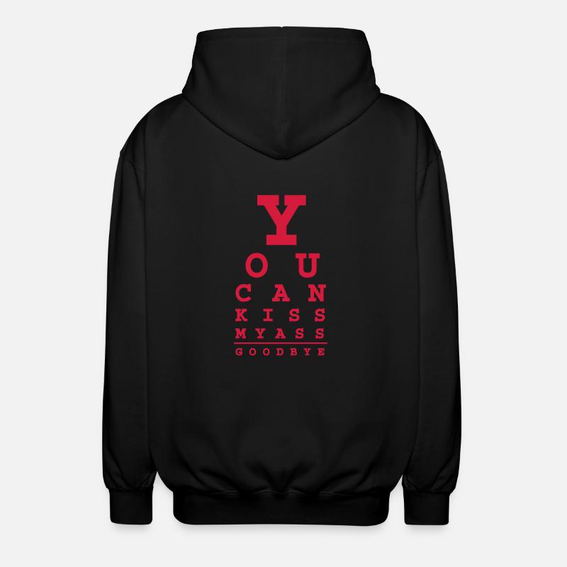 good bye - Veste à capuche unisexe - noir