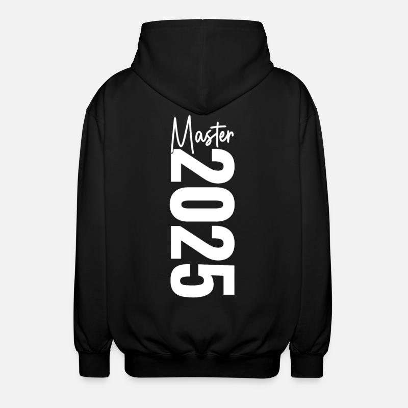 Master 2025 - Unisex Hooded Jacket - black