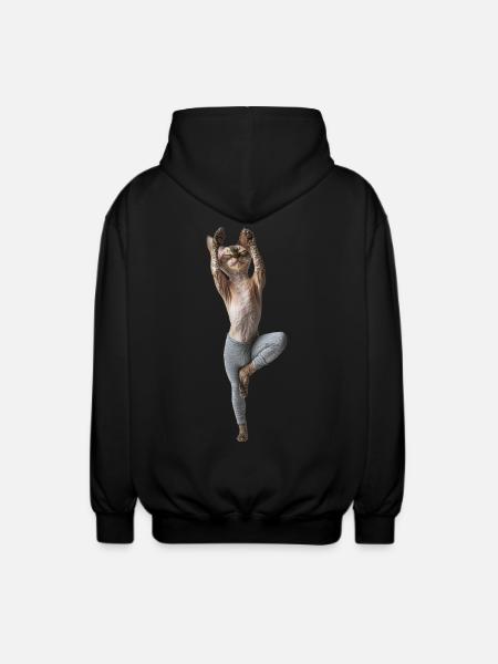 Devon Rex - Unisex Kapuzenjacke - Schwarz