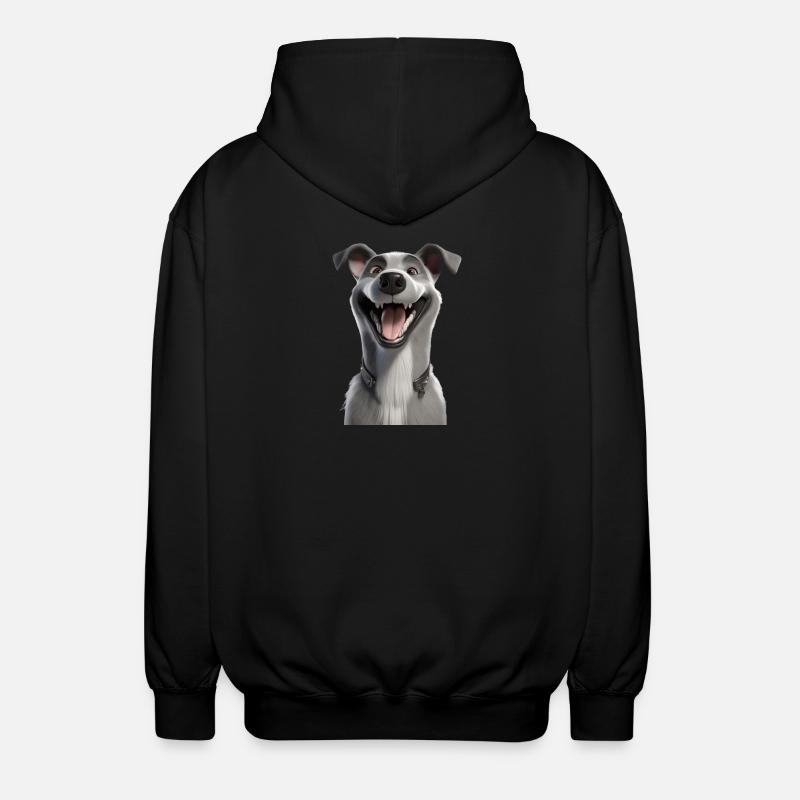 Meilleur ami chien - Veste à capuche unisexe - noir