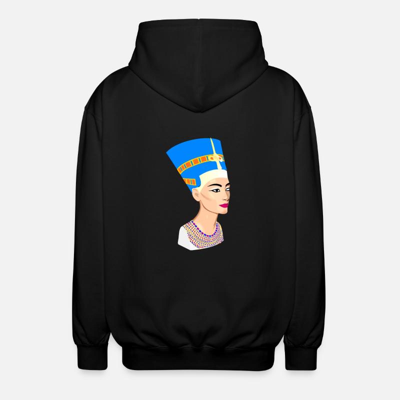 Néfertiti - Veste à capuche unisexe - noir
