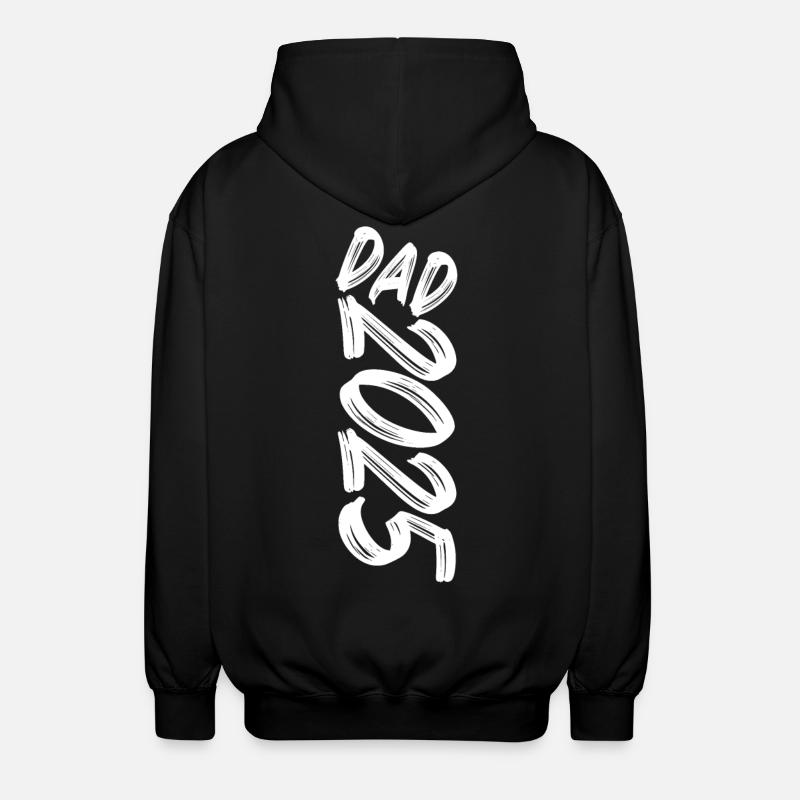 Papa 2025 - Veste à capuche unisexe - noir