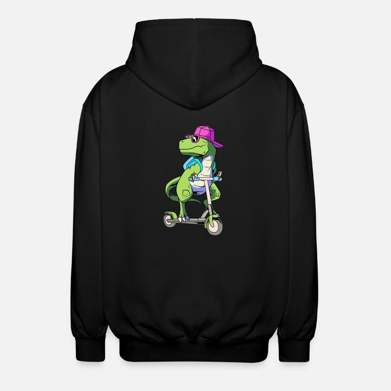 Trottinette Roller - Veste à capuche unisexe - noir