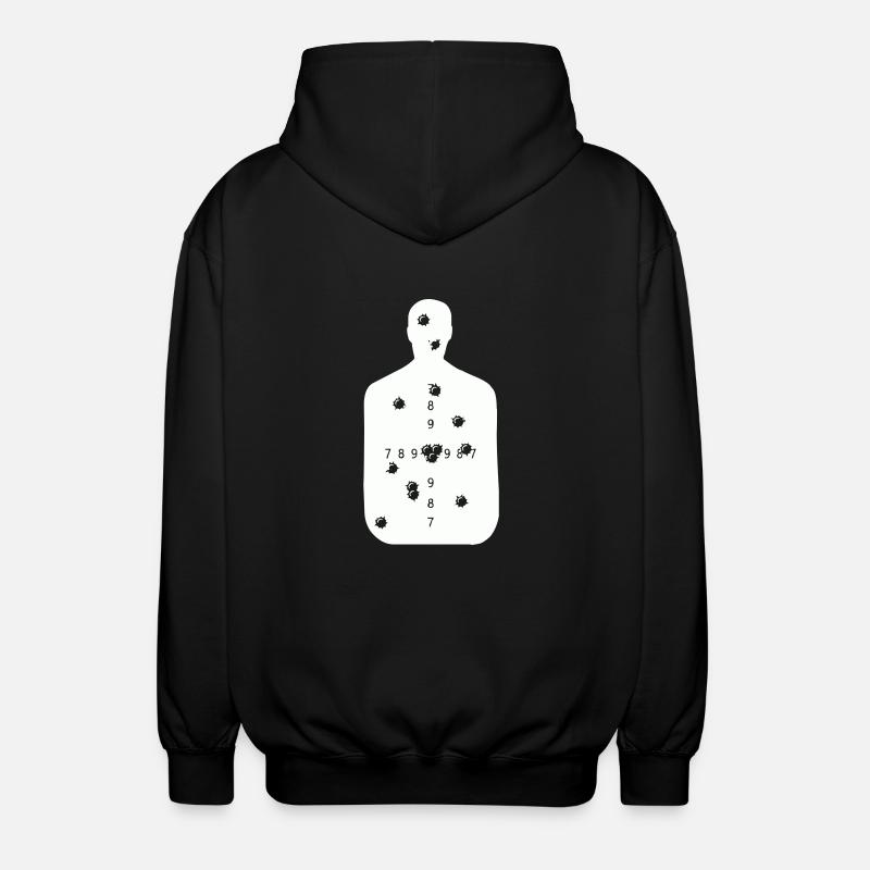 Cible - Veste à capuche unisexe - noir