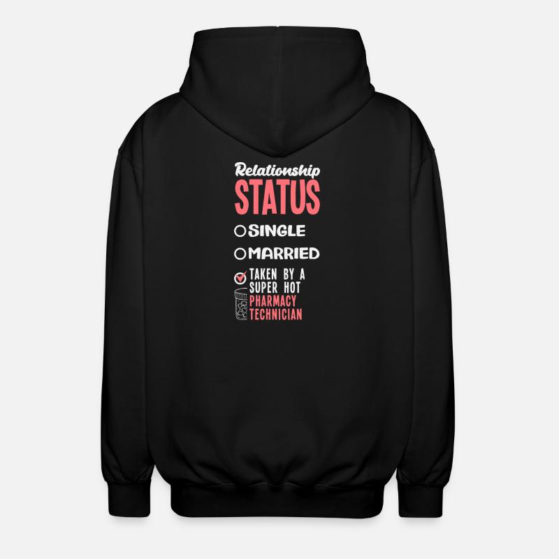 Apotheker Pharmazeutisch-technischer - Unisex Kapuzenjacke - Schwarz