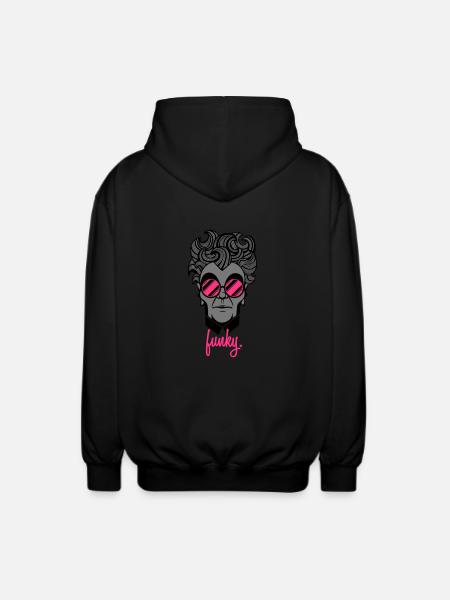 FunkyGuy - Unisex Kapuzenjacke - Schwarz