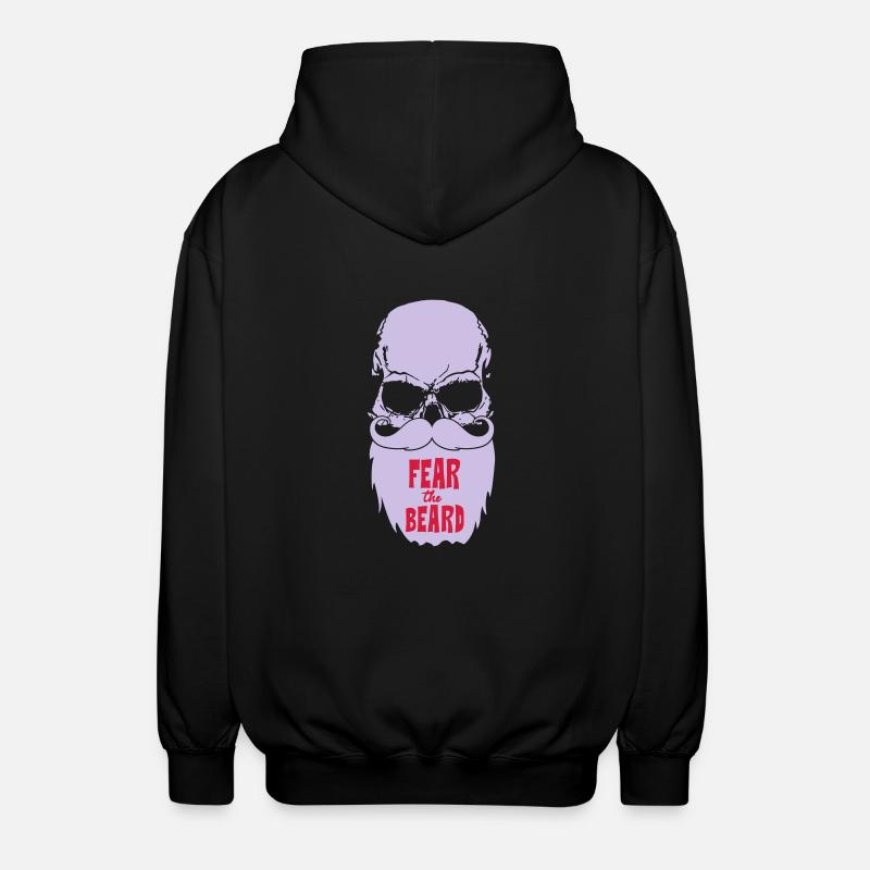 Fear the beard - Veste à capuche unisexe - noir