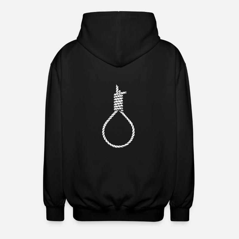 noose - Unisex Kapuzenjacke - Schwarz