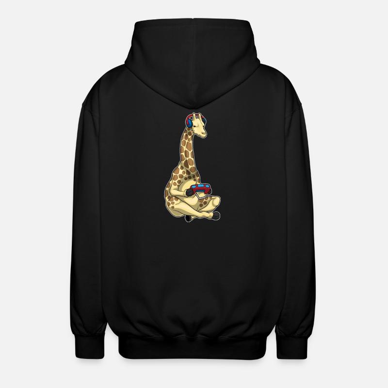 Manette Giraffe Gamer - Veste à capuche unisexe - noir