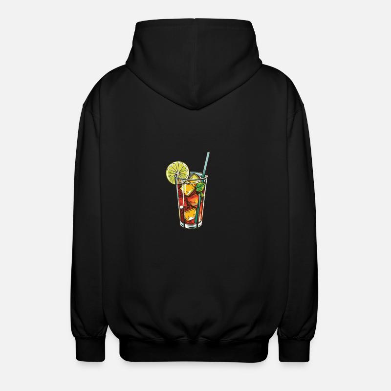 Boisson à la limonade - Veste à capuche unisexe - noir