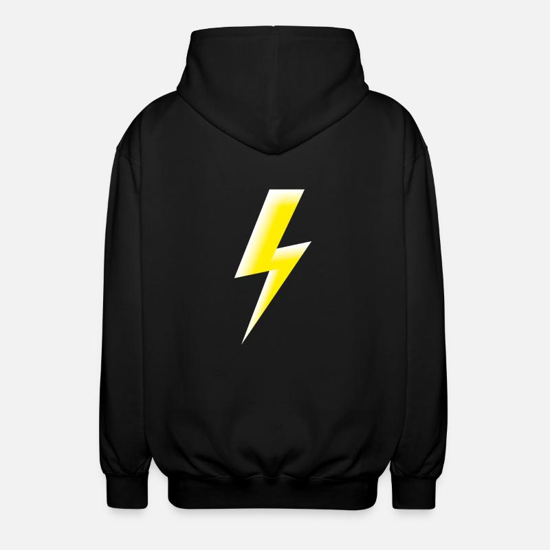 Smiley Flash - Veste à capuche unisexe - noir