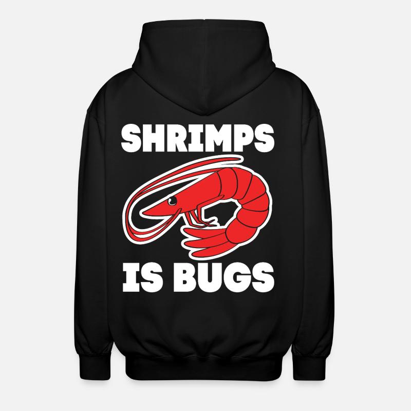 Shrimp - Unisex Kapuzenjacke - Schwarz