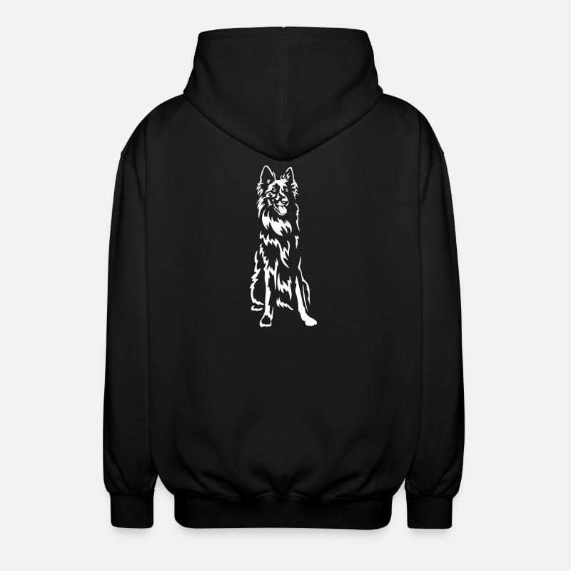 Groenendael « Édition Noire » - Veste à capuche unisexe - noir