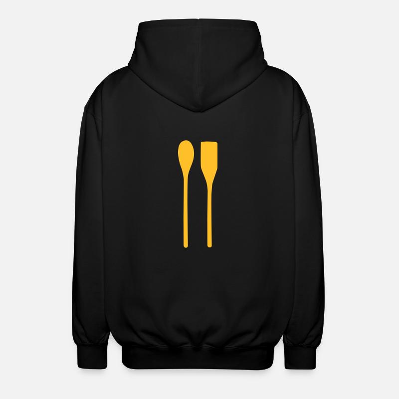 cook - Unisex Hooded Jacket - black