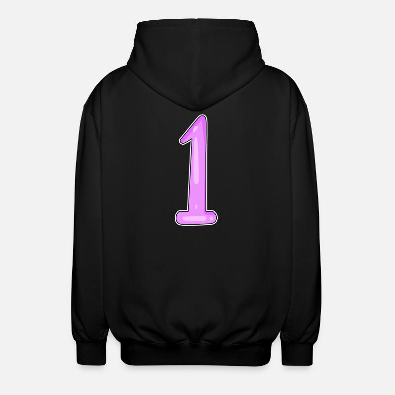 1 Gagnant - Veste à capuche unisexe - noir