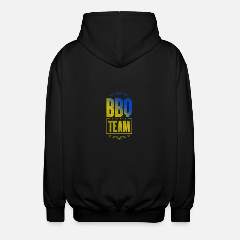 Bbq Crew - Unisex Kapuzenjacke - Schwarz