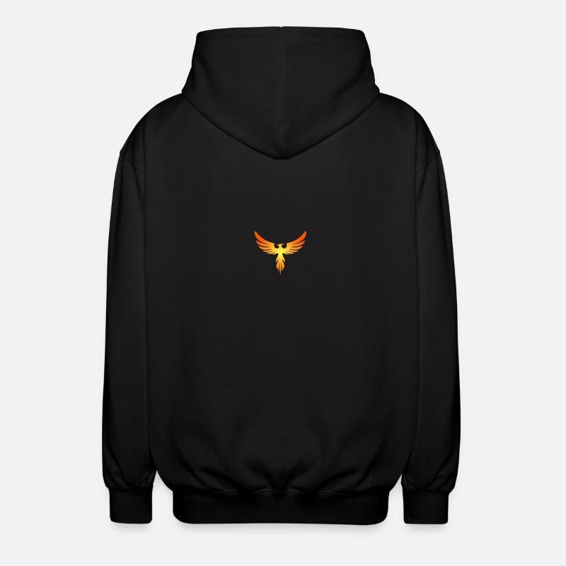 Symbole Phoenix - Veste à capuche unisexe - noir
