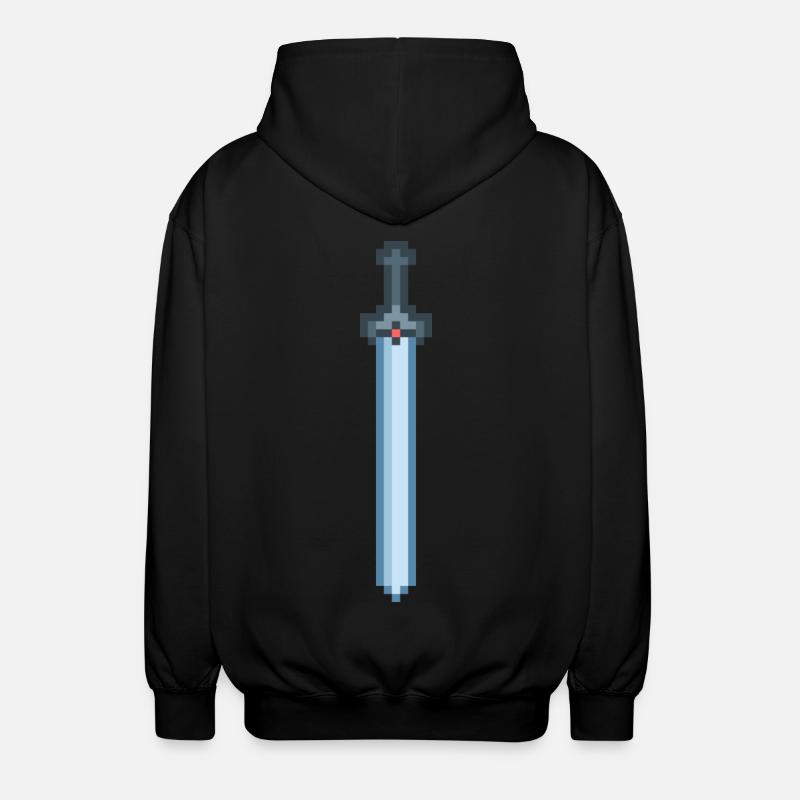 Eisenschwert - Unisex Kapuzenjacke - Schwarz
