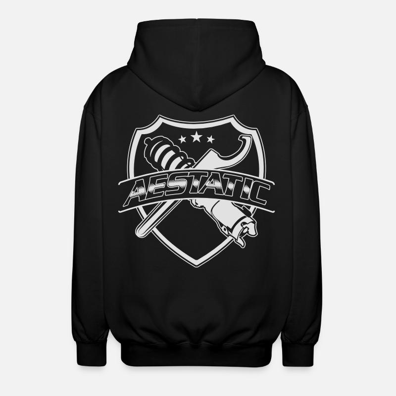 Aestatic, Static Tuner Design - Unisex Kapuzenjacke - Schwarz