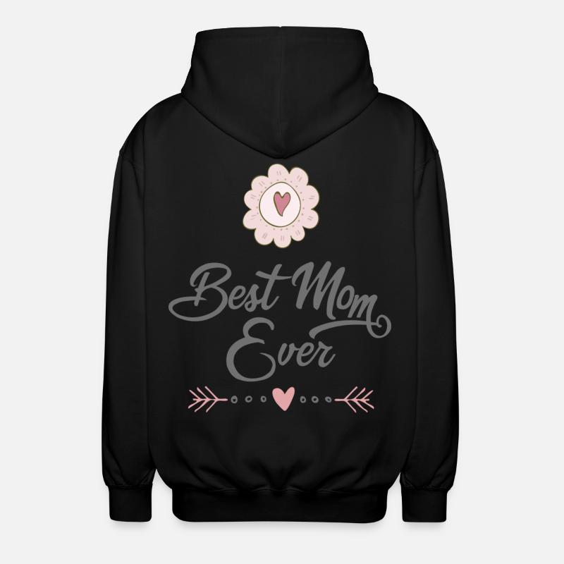 mère - Veste à capuche unisexe - noir