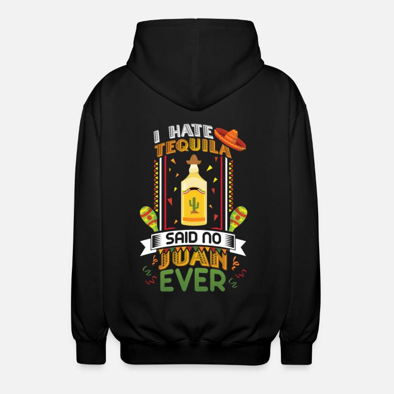 Partie de tequila potable - Veste à capuche unisexe - noir