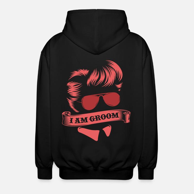 célibataire - Veste à capuche unisexe - noir