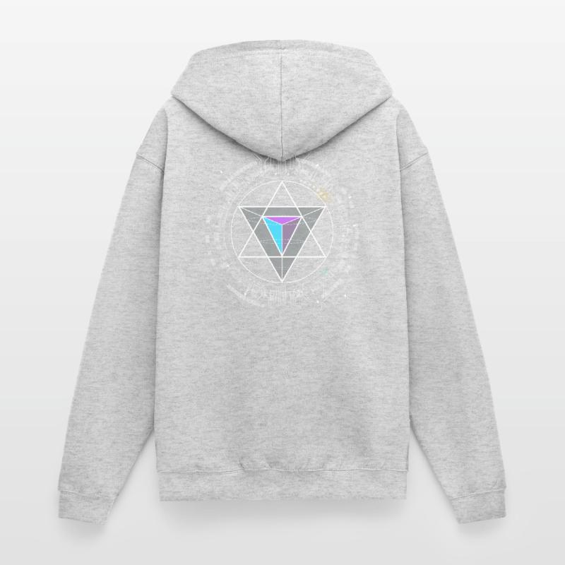 nerd CPU pyramide illuminati game wow hacker code Unisex Kapuzenjacke