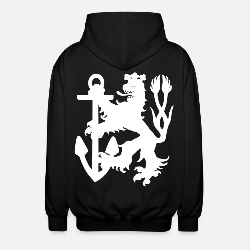 Düsseldorf - Düsseldorf Lion - Veste à capuche unisexe - noir