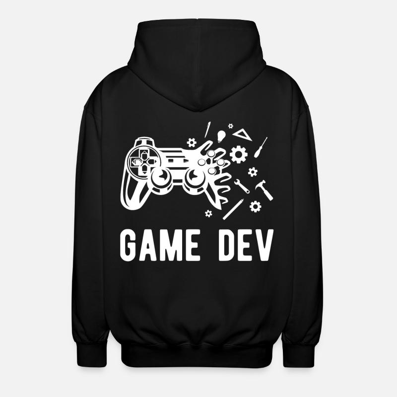 Game Dev - Veste à capuche unisexe - noir
