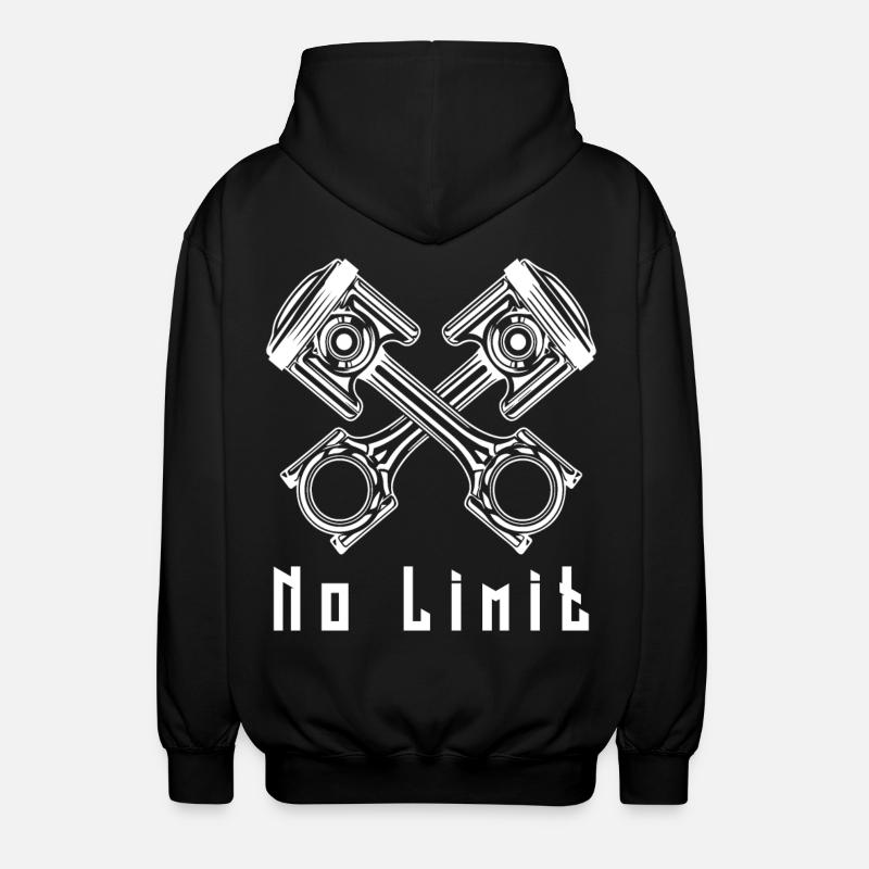 No Limit - Unisex Kapuzenjacke - Schwarz