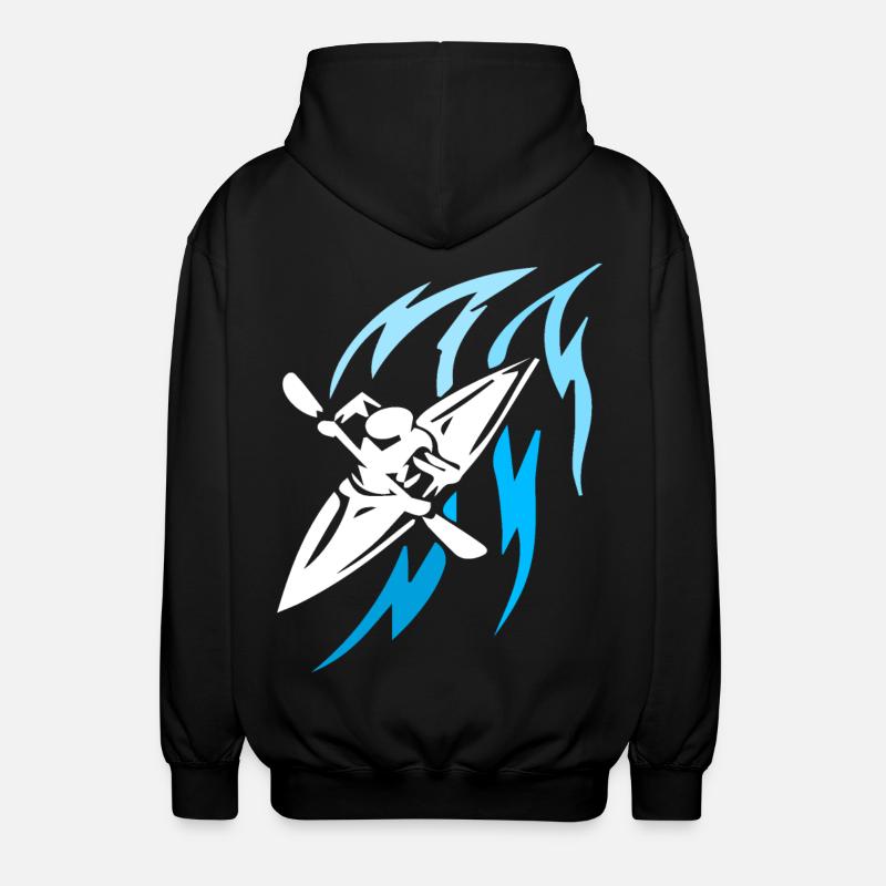 Rudersport - Unisex Kapuzenjacke - Schwarz