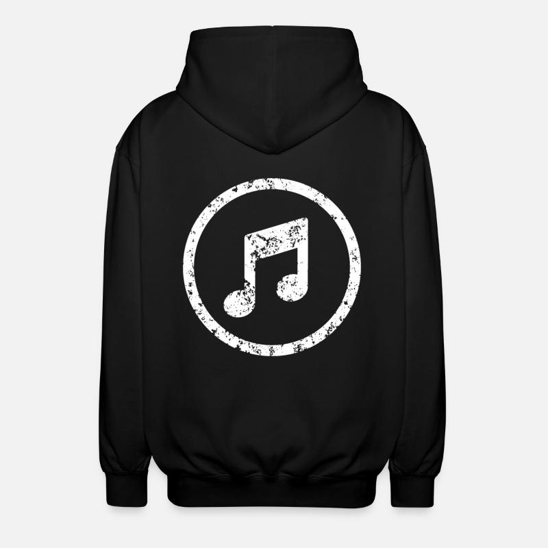 Musiker Geschenkidee - Unisex Kapuzenjacke - Schwarz