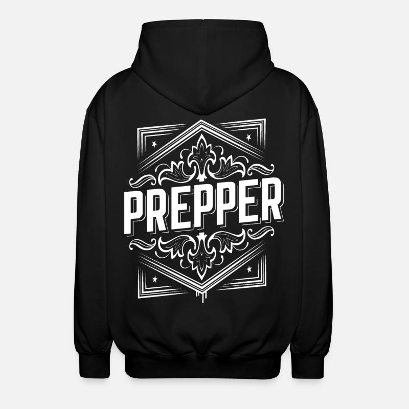 prepper survival apocalypse apocalypse - Veste à capuche unisexe - noir