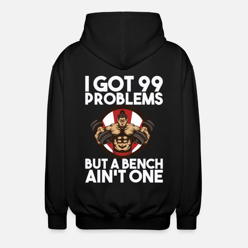 Workout - Unisex Kapuzenjacke - Schwarz