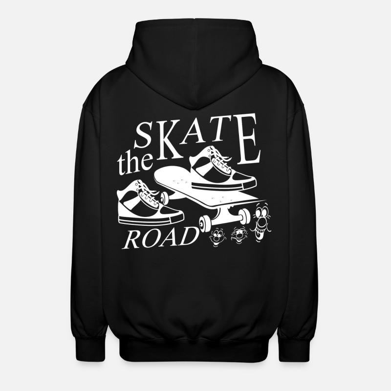 Patineur - Veste à capuche unisexe - noir