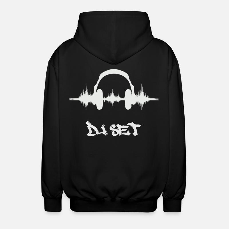 Der DJ - Unisex Kapuzenjacke - Schwarz