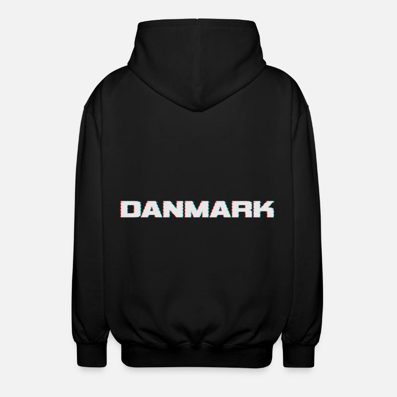 Danemark Danemark - Veste à capuche unisexe - noir