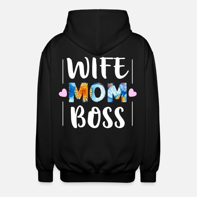Mama - Unisex Kapuzenjacke - Schwarz