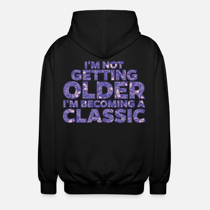 Déclaration Anniversaire - Veste à capuche unisexe - noir
